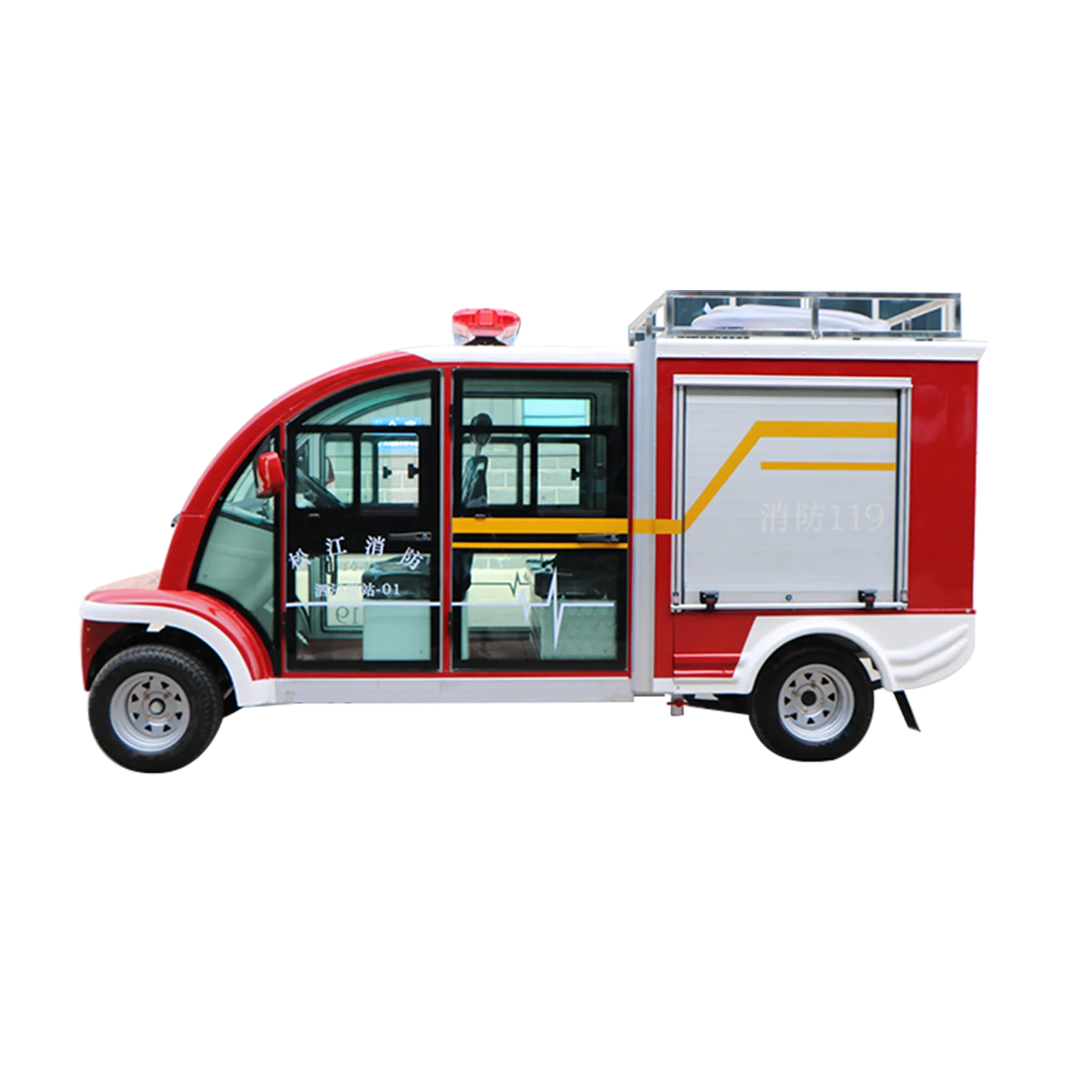 New Arrival Latest Design Popular Mini Electric Fire Engine Fighting Truck