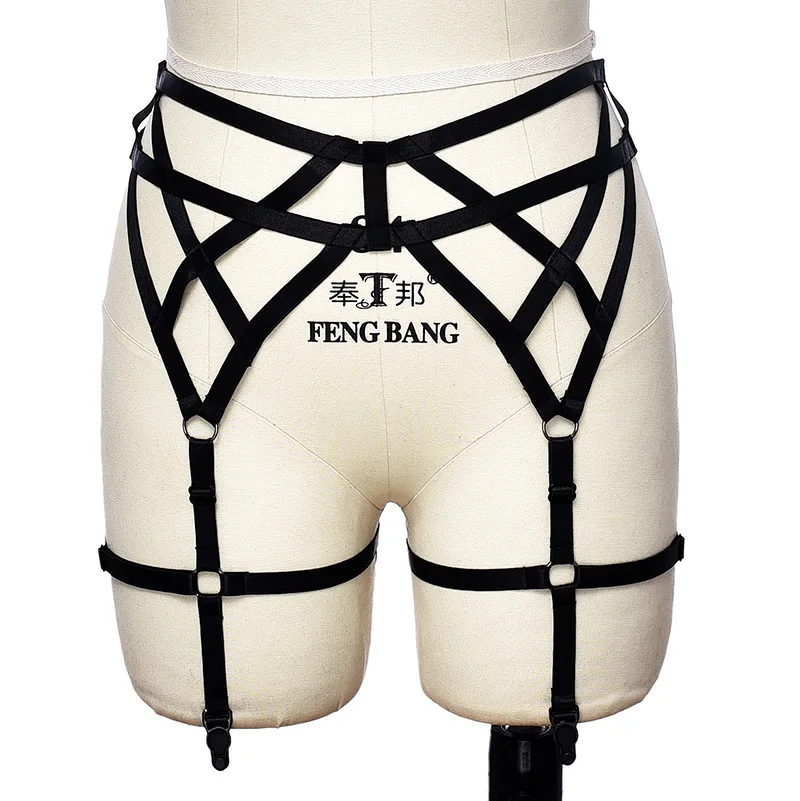 bra Harness Women Erotic Lingerie Body Sexy Bondage Straps Belt Underwear Garter Belt  P0251