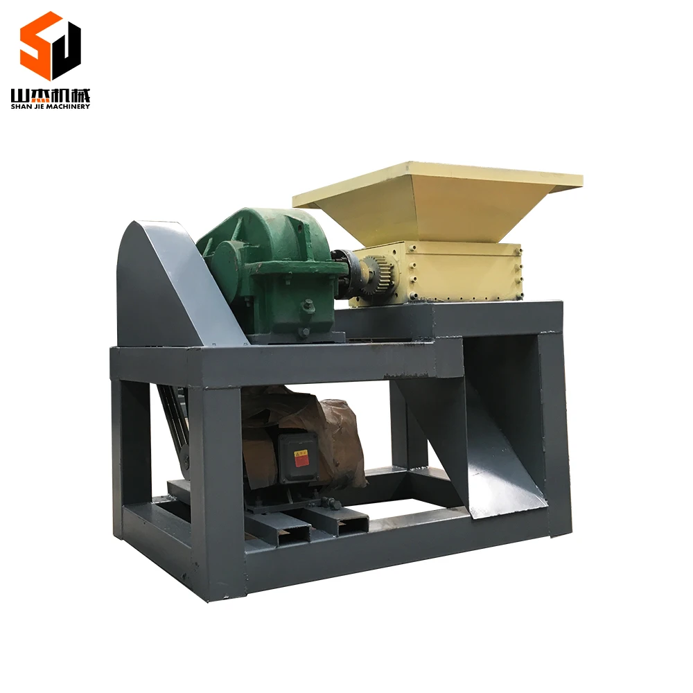 waste recycling plant small plastic waste shredder pvc soft for sale