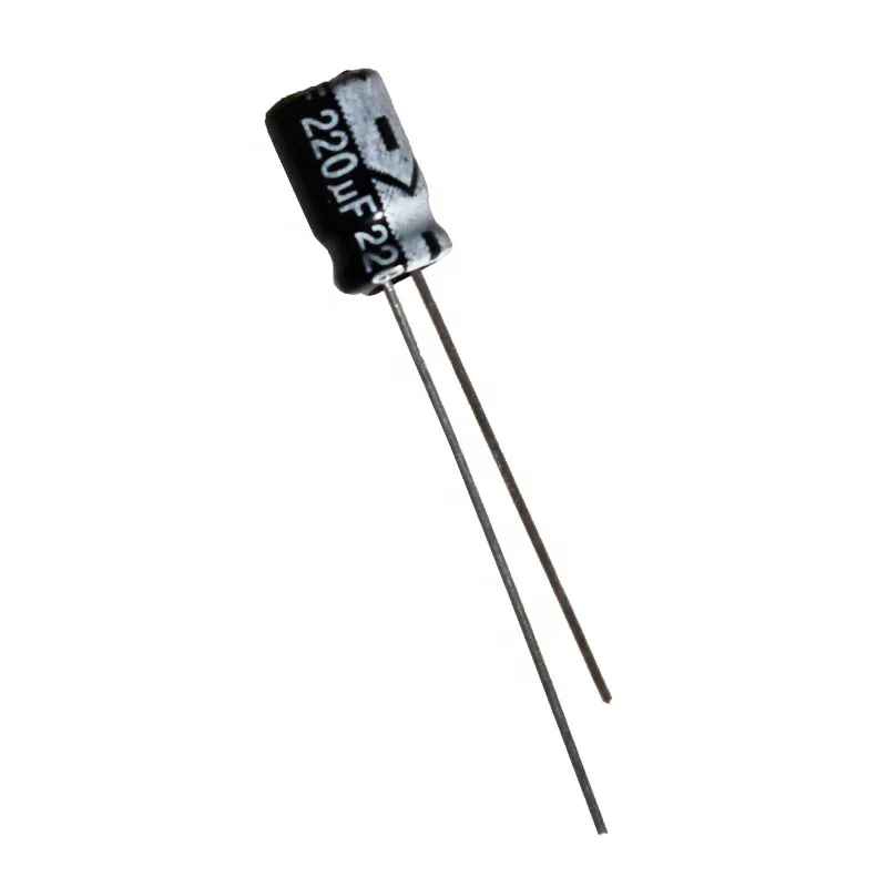 high quality pcb accessories 5*7 10V 200uF electrolytic capacitors for sale