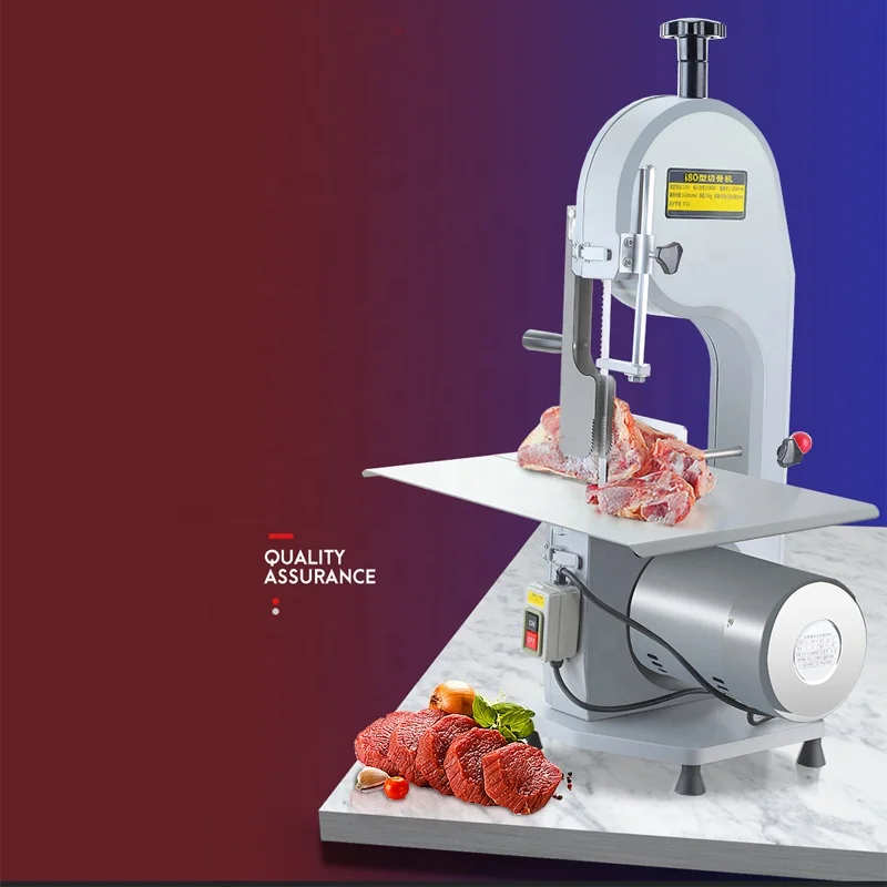 Commercial Electric Table Bone Cutting Tools Saw Meat Band Saw Machine for Frozen Meat Chicken Ribs bone saw machine