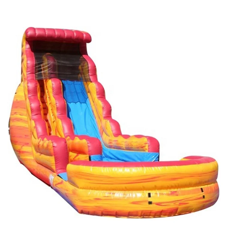 Top sales pvc commercial outdoor large inflatable toys accessories dry wet slides bouncer castle complex games for sales