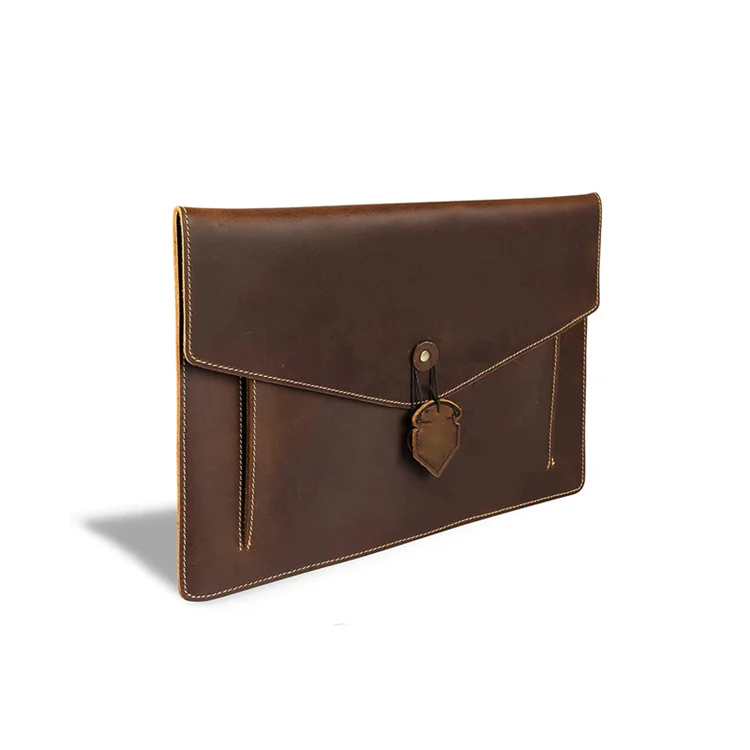 Premium Quality Latest Design Luxury Leather ladies laptop fashion luxury design computer bags 14 inch Laptop Handmade Sleeve Co