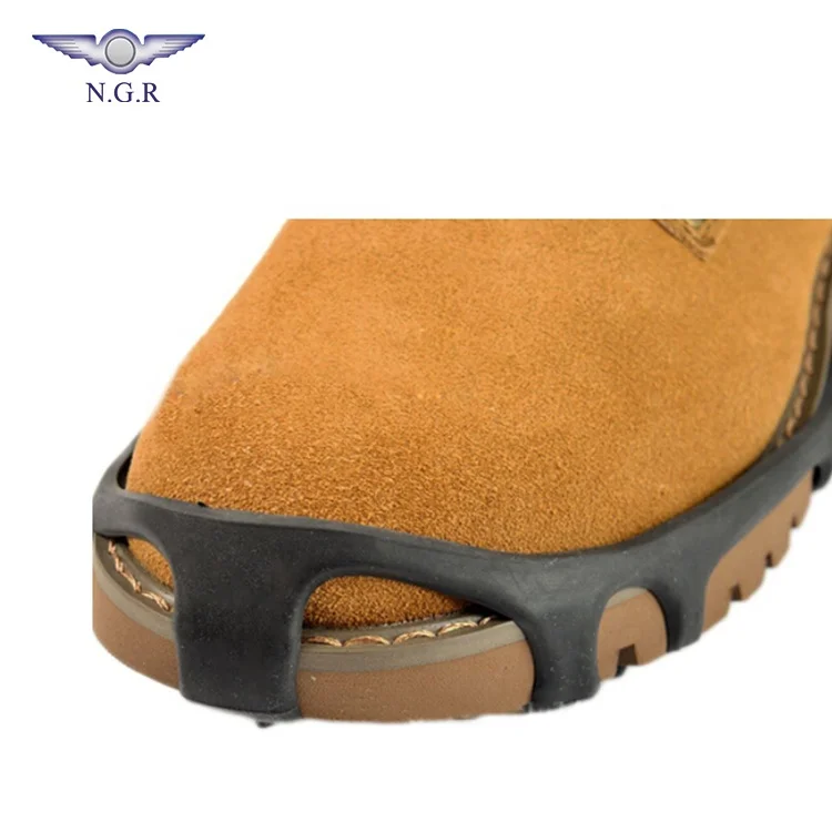 Durable use man and woman excellent elasticity anti-slip 4 size SMLXL TPE  ice cleats snow ice gripper