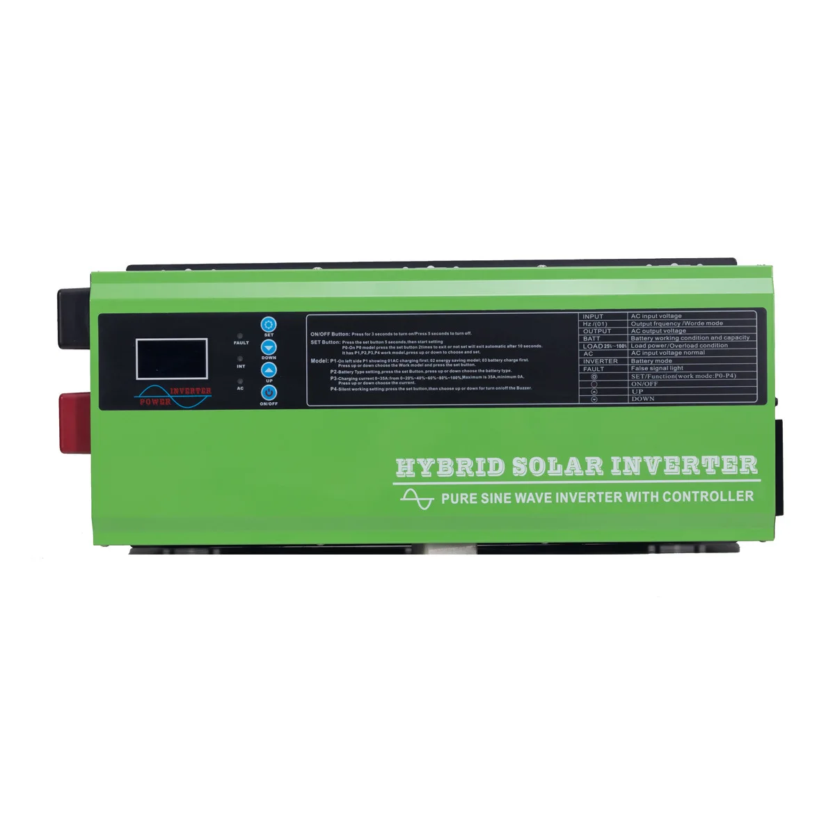 Low Frequency Off Grid Single Phase DC AC 110V 220V 3000W 4000W 5000 Watt 6000W 24V 48V 5000W Inverter Pure Sine Wave Inverter