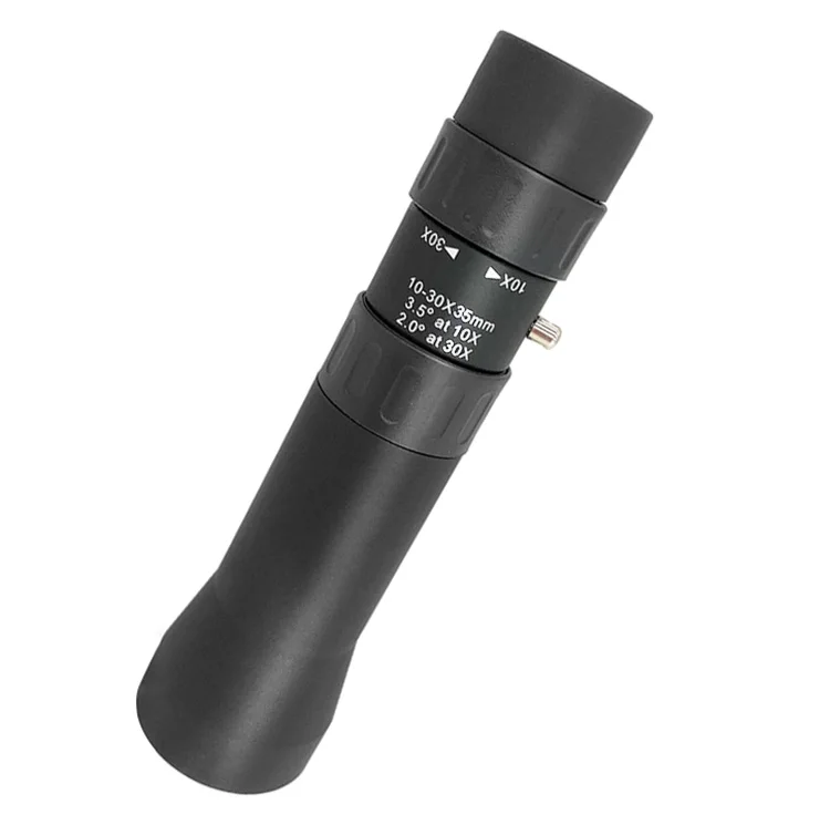 Secozoom Large Objective Zoom 10-30x35 nikula monocular BAK7 Plastic and metal prisms are optional for Hiking Hunting