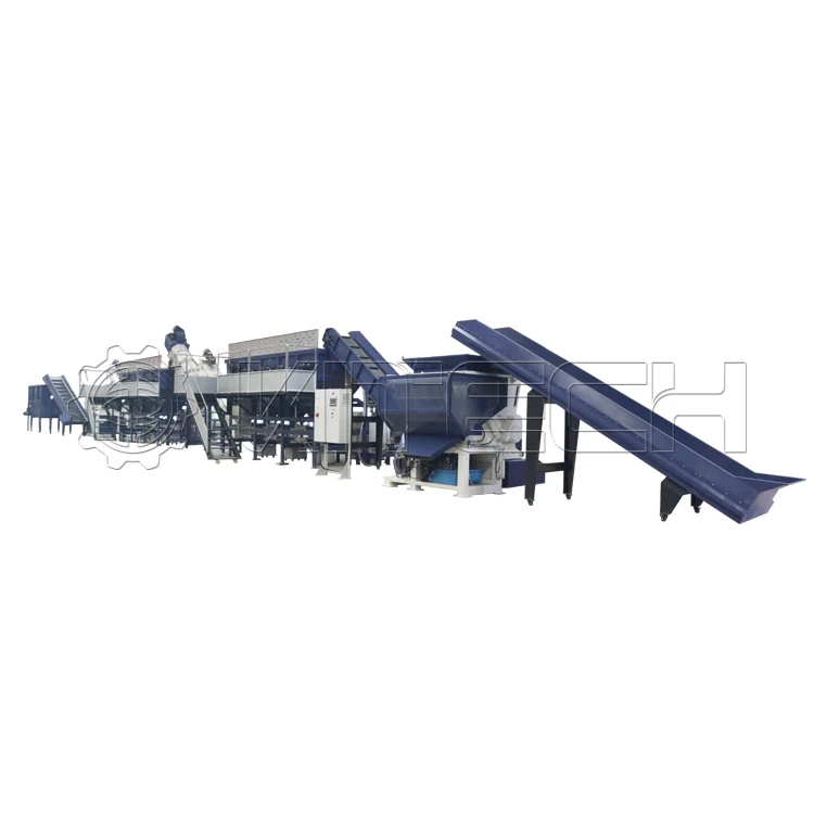 Hot Sale 500-3000KG/hr PP PE Film Woven Bag Plastic Washing Line Plastic Washing Machine PS