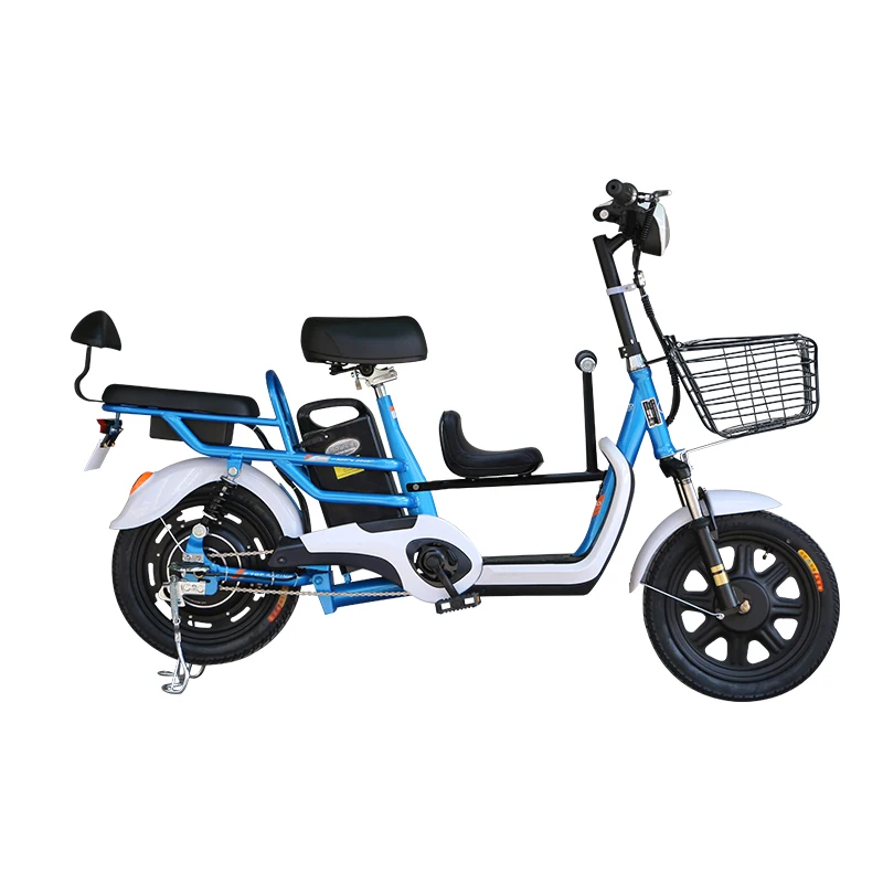 2022 factory direct selling hot new models 14 inch 48V350W Vintage electric bike fat tyre electric bicycle with children