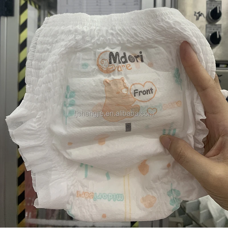 MIDORI CARE Baby pants diaper, baby diaper factory, disposable diaper for Vietnam