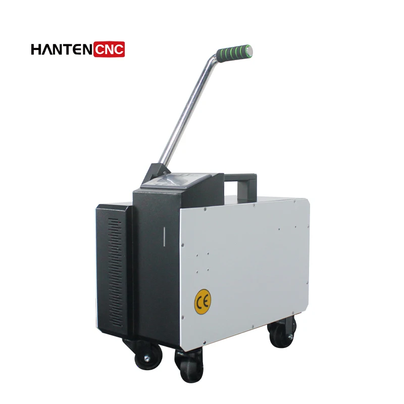 Smaller design outdoor 200w 300W Industrial Laser Machine for Rust and Paint Removal wood paint cleaning High-Efficiency