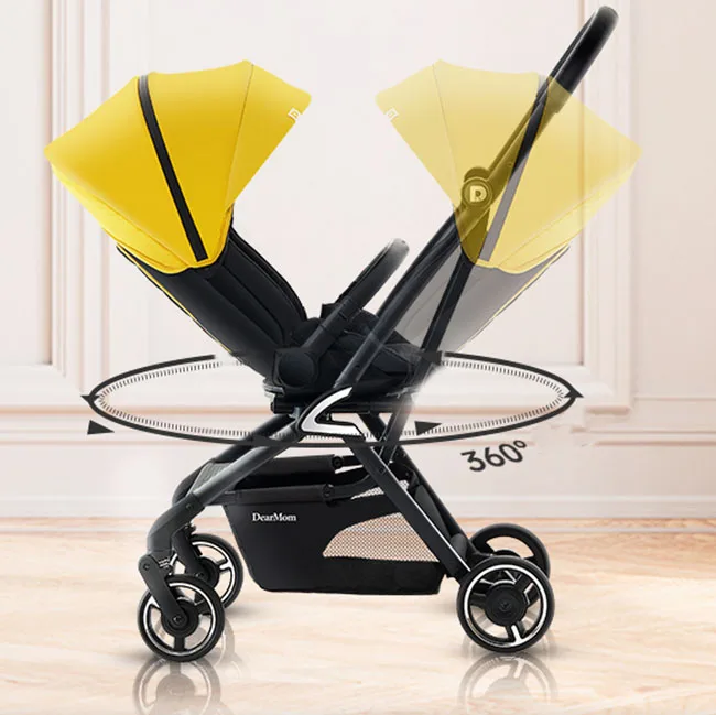 2022 Amazon lightweight umbrella universal compact baby horse stroller foldable