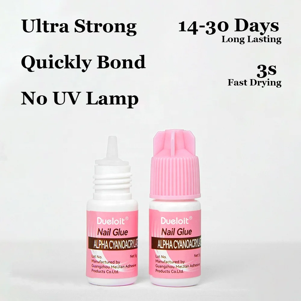 Salon Nails Glue Wholesale Professional Manufacturer Star Speed Press On Fake Nails Nail Glue