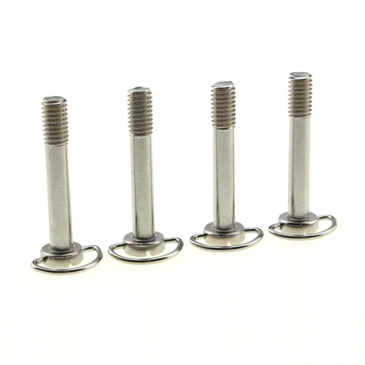 Manufacturer Direct Sales Titanium Plastic M5 M6 M8 Cross-Recessed Full-Thread Quick-Setting Tripod Camera Monitor Base Screw