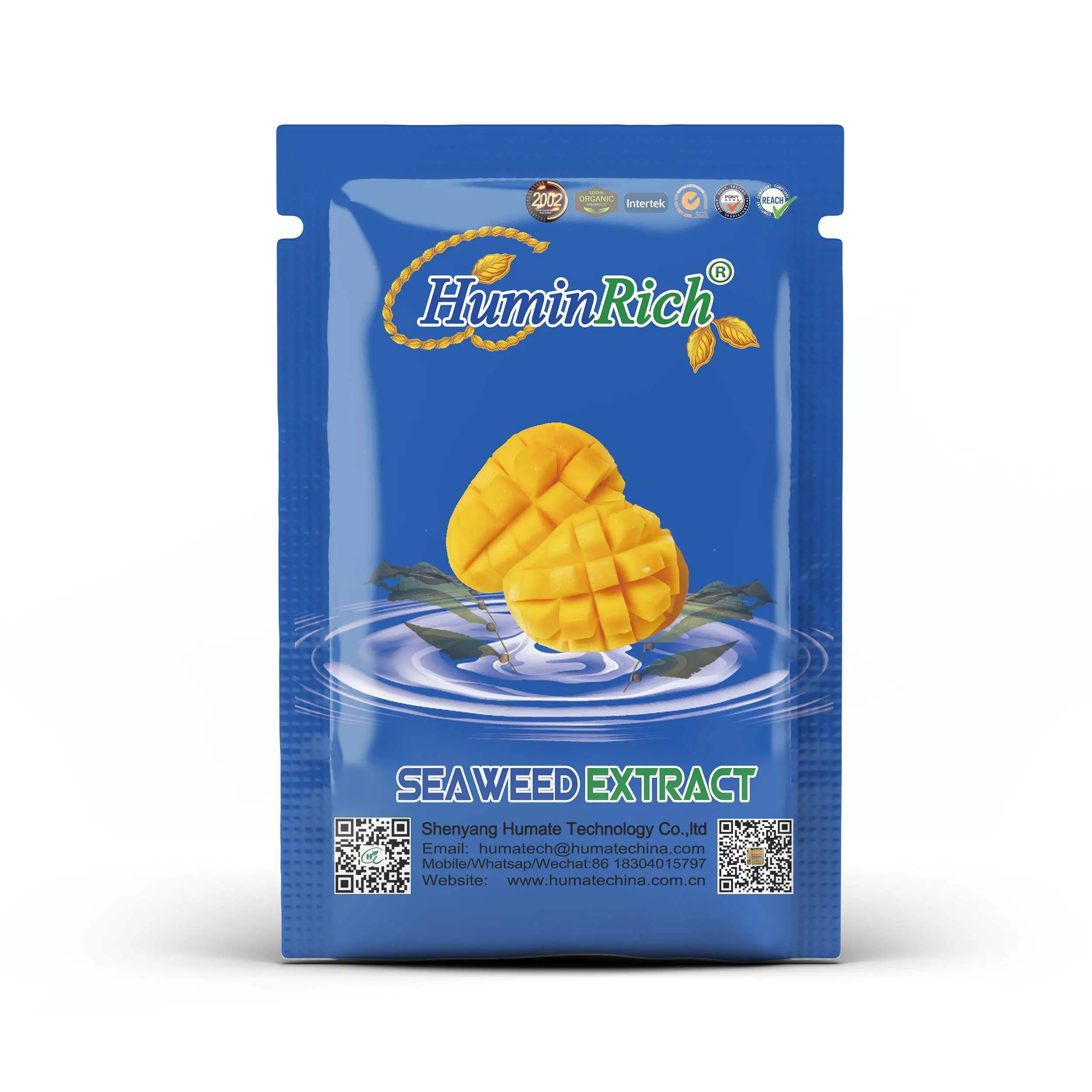 'HuminRich' SY1002 Wholesale  Organic Concentrated  Fertilizer Powder Seaweed Extract