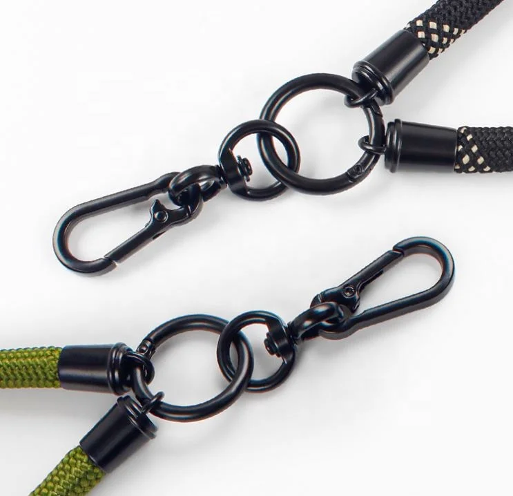 OEM/ODM Universal Phone Lanyard With Wrist Strap Adjustable Crossbody Tether Patches and Phone Straps Cell Phone Lanyard