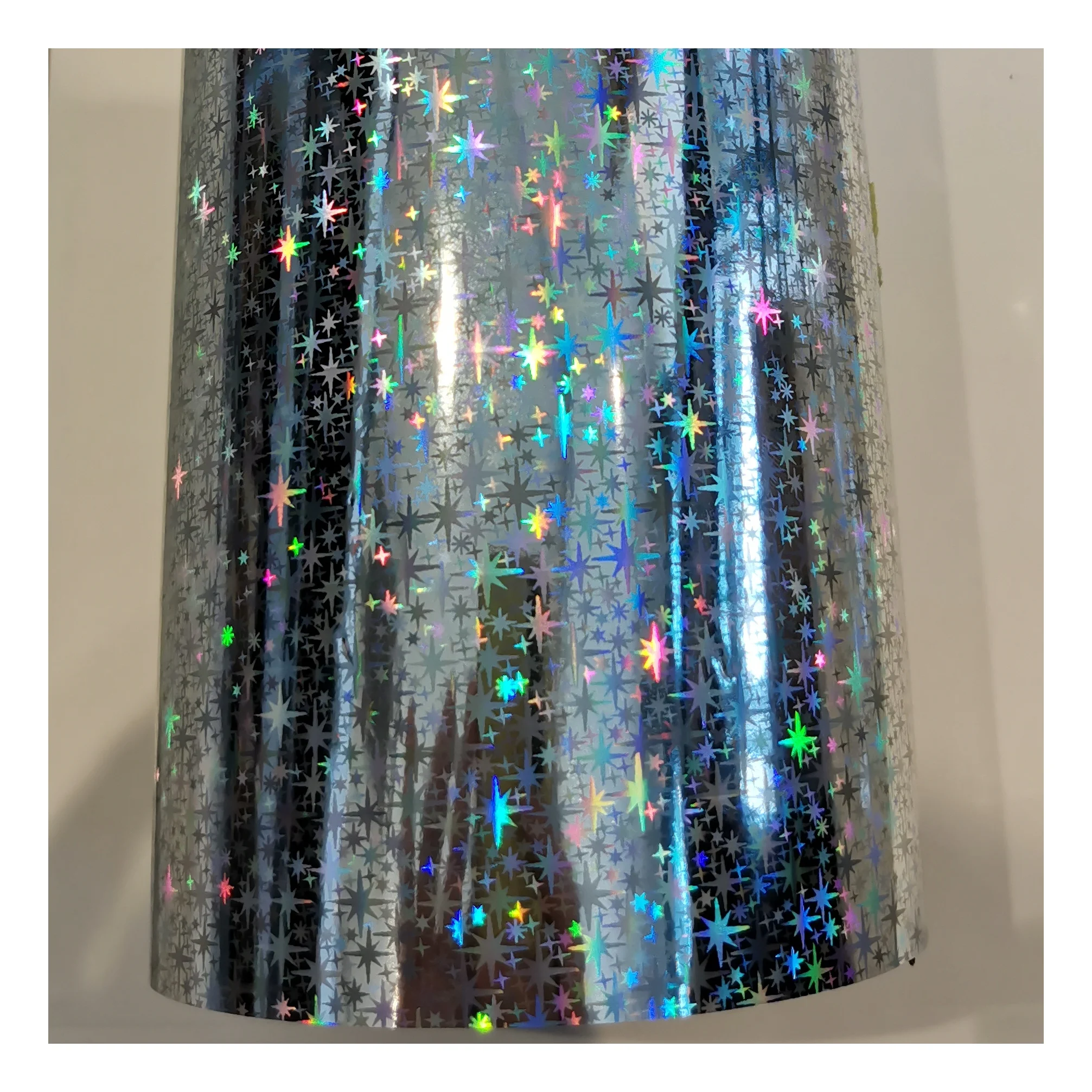Transfer film Decorative Packaging Film PVC Printing Holographic Film  silver red black green stamping foil for PU leather