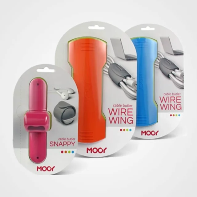 Clear Disposable Heat Sealing Trapped Cardboard Blister Clamshell Packaging