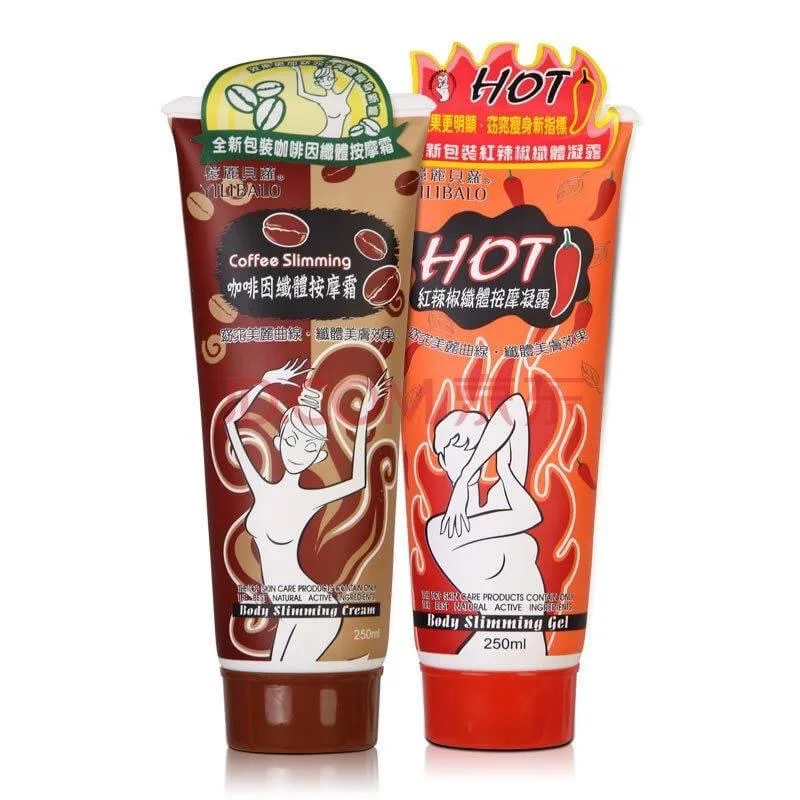 Fat Burning Cream Hot Chilli Body Slimming Gel Weight Skin Anti-Cellulite 250ml
