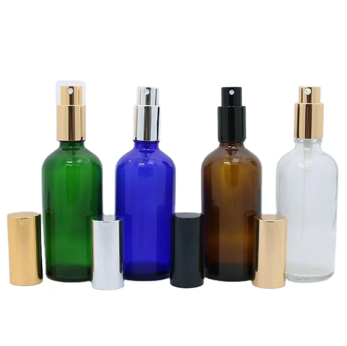 5ml 10ml 15ml 20ml 30ml 50ml 100ml  essential oil glass spray bottles container refillable cologne decant perfume spray bottle