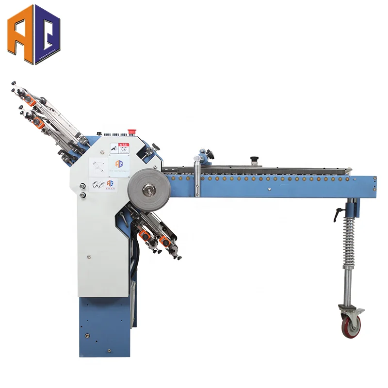 480TS Автоматическая фармацевтическая листовки по требованию заказчика складально-мерильная машина 4 раза бумажный лист складально-мерильная машина