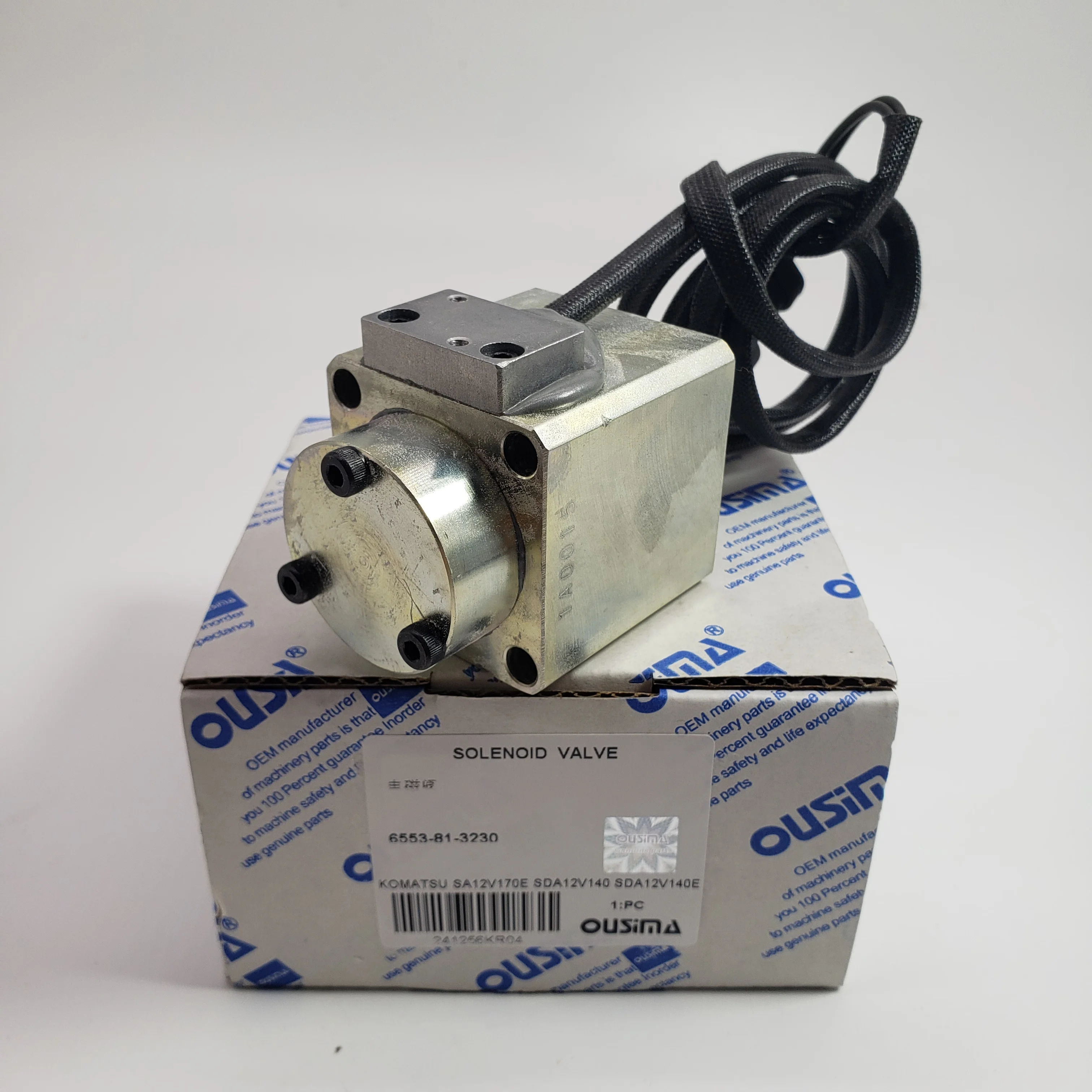 Часть двигателя SA12V170E SDA12V140 SDA12V140E электромагнитный клапан 6553-81-3230 6553813230