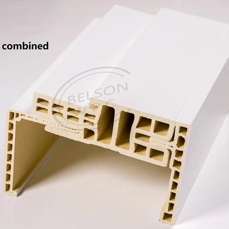 Belsonwpc Hot Sale White Color Israel WPC Doors and Frames
