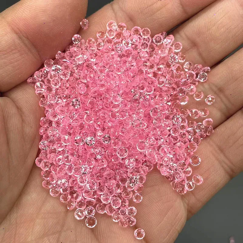 New  3mm Round Nail Crystal Stones Resin Gems Transparent Flatback Rhinestone For DIY