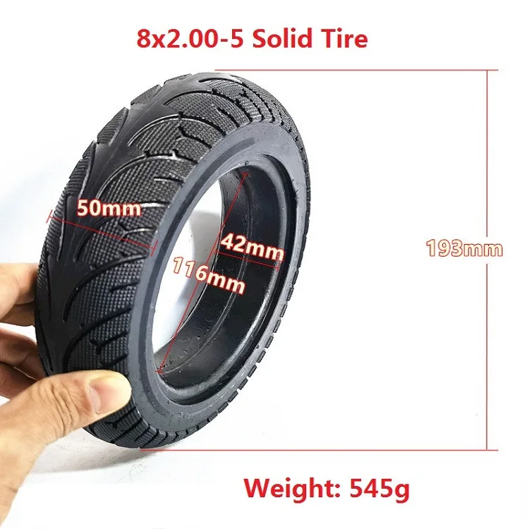 8x2.00-5  inch Solid Tire