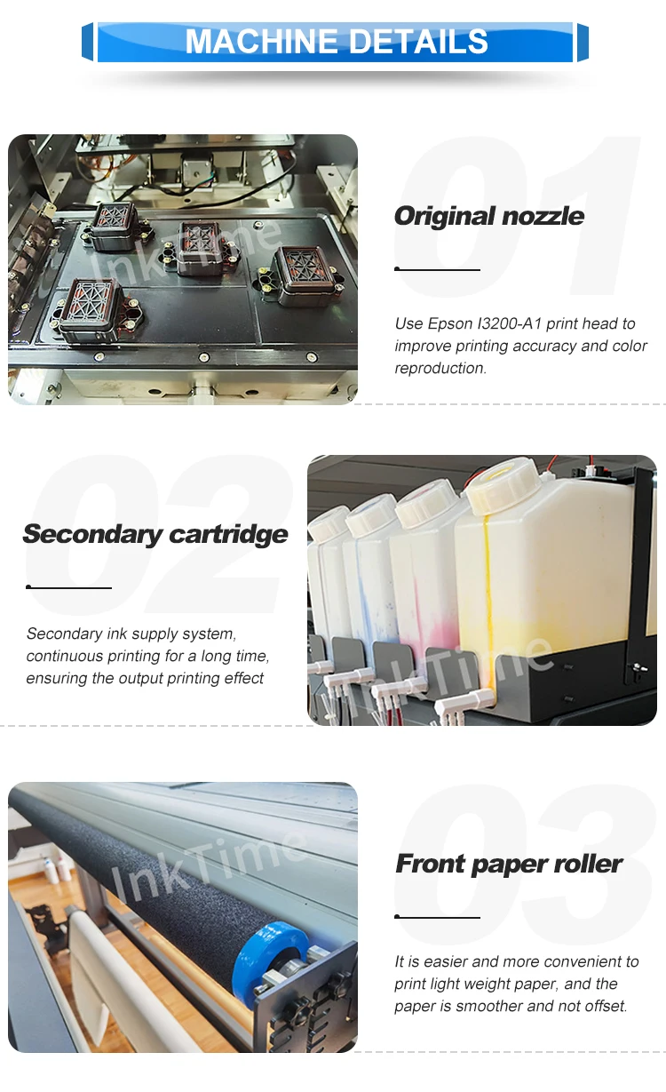 New Arrival IT-S1903 Industrial Width Professional Textile Sublimation Printing Machine