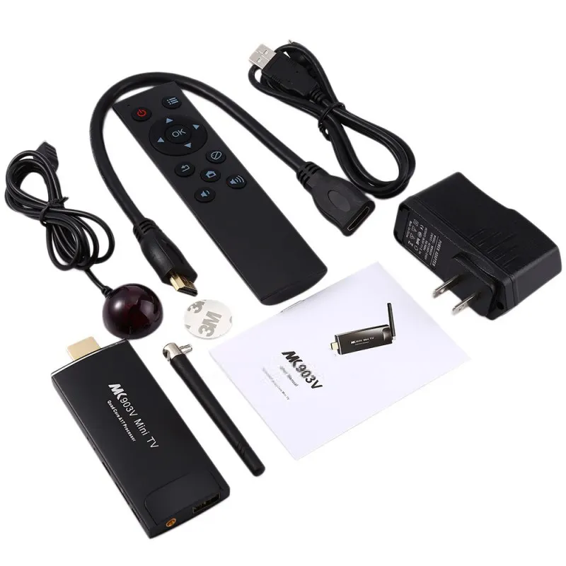 Premium Android TV Stick for 4K HD Streaming 5.1/7.1 OS Bluetooth 2G+16G Memory Compatible with Any Screen & WiFi