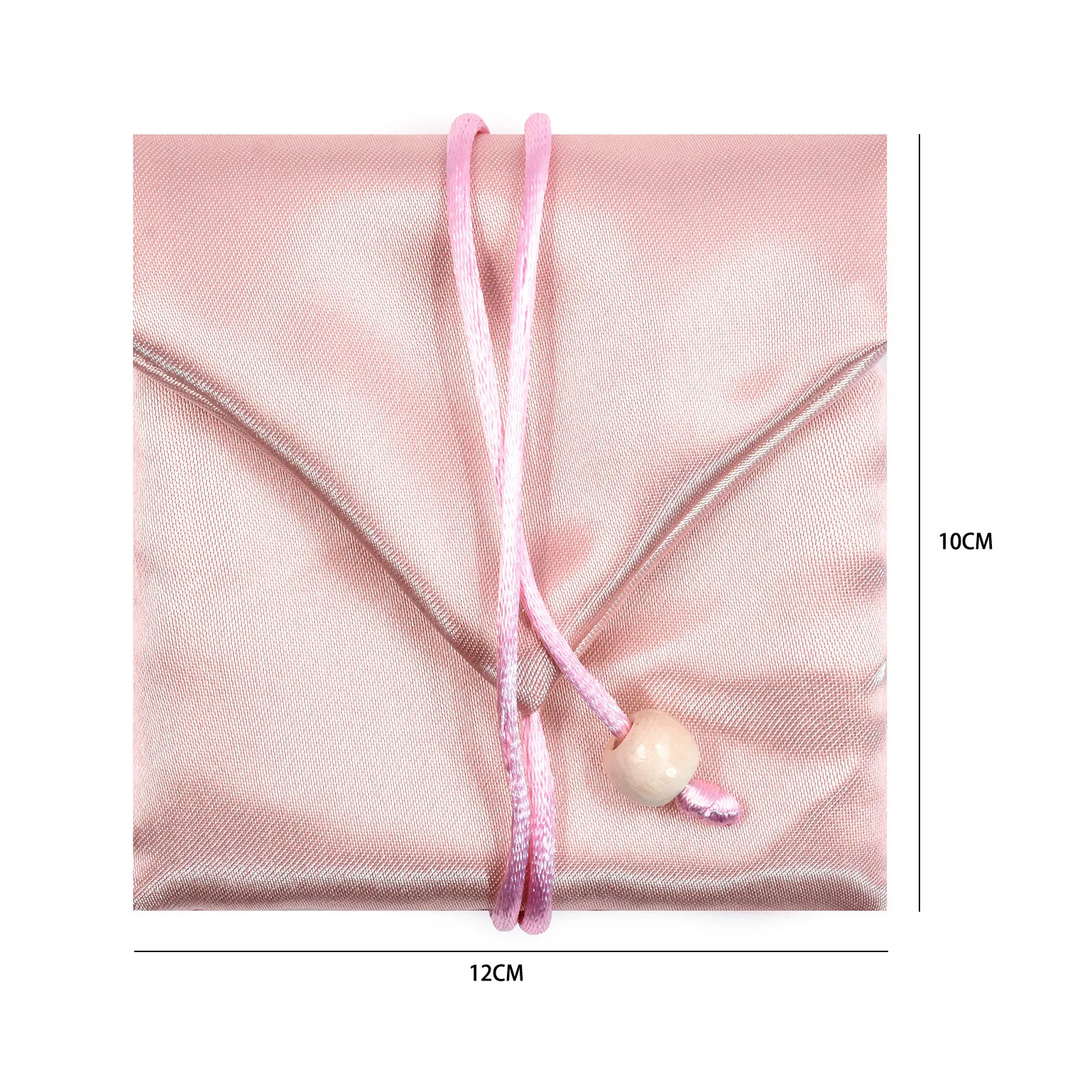 Wholesale Promotion satin Cloth Jewelry Pouches / Drawstring Bags
