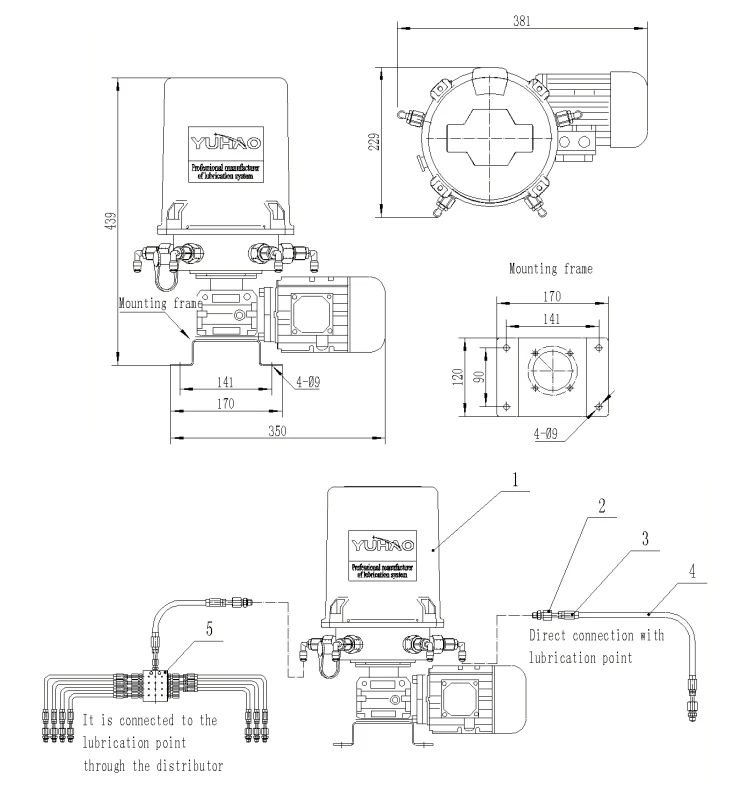 city bus centralized lubrication system
