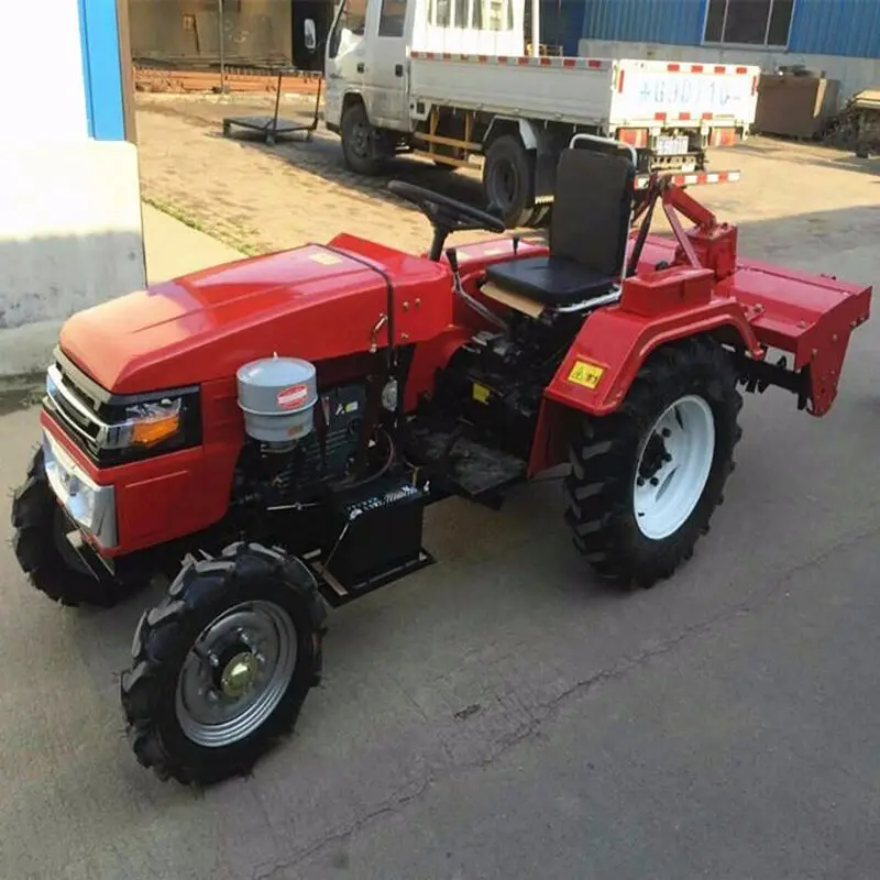 Cost Effective Chinese Factory Single Cylinder Tractor Farm Mini 12hp 15hp 18hp 20hp Snow Pusher