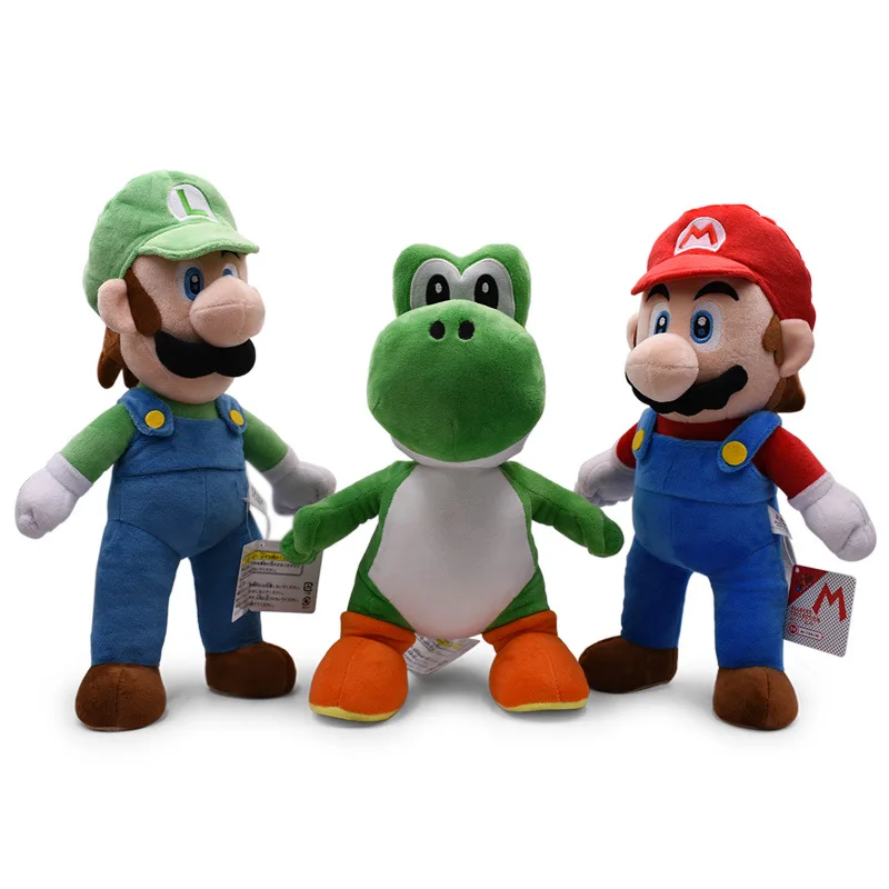 NEW SUPER MARIO BROS PLUSH SOFT TOY NINTENDO TOY MARIO LUIGI