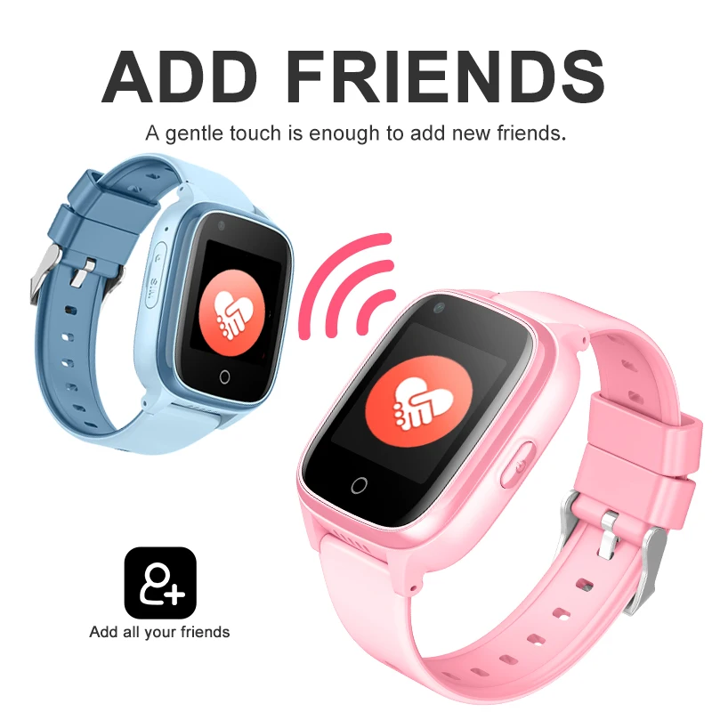  Factory Direct Sale 4G Smart Watch Phone for Kids Long Standby Time Customizable