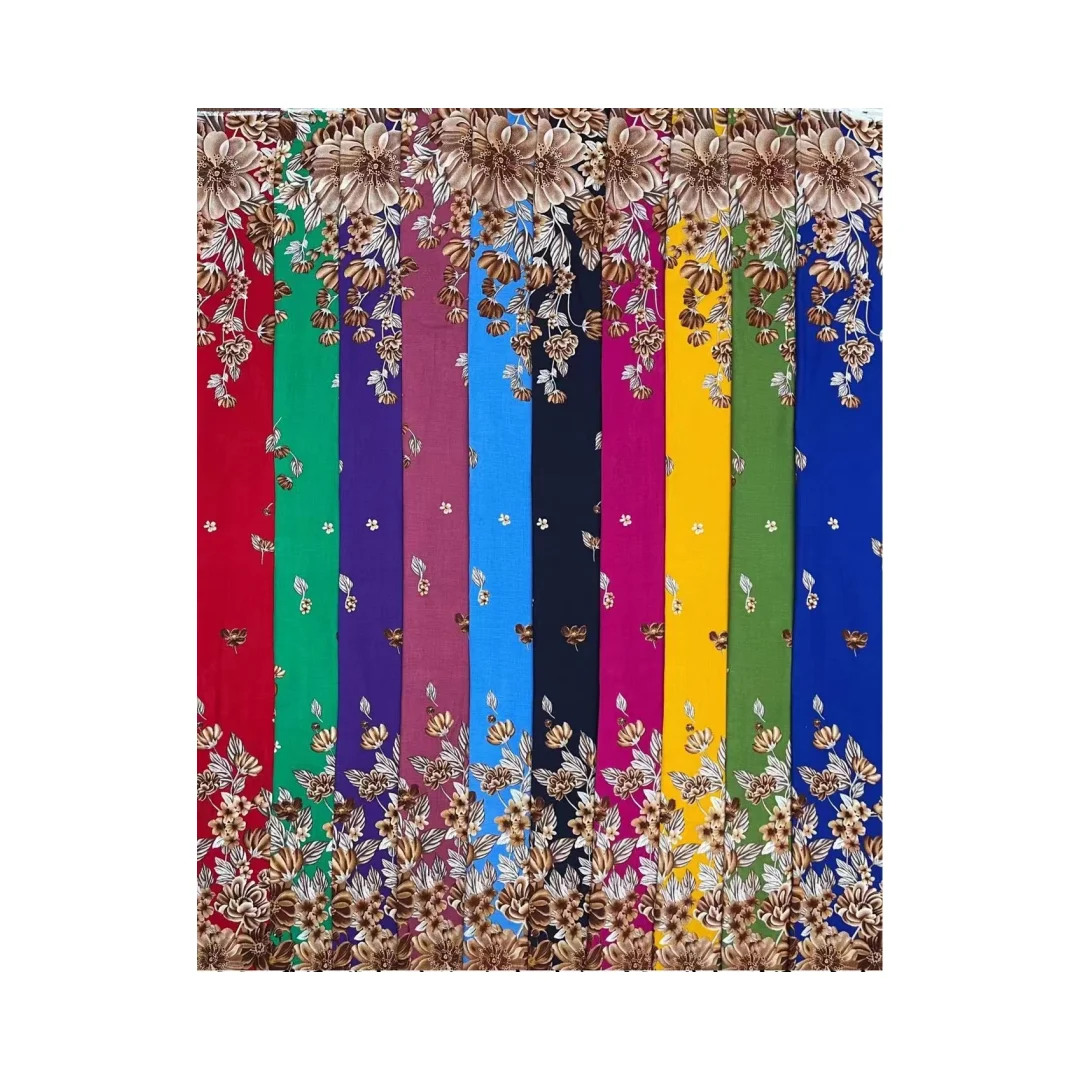 100% rayon viscose silk fabric for dress garments poly viscose fabric somali dirac set swiss