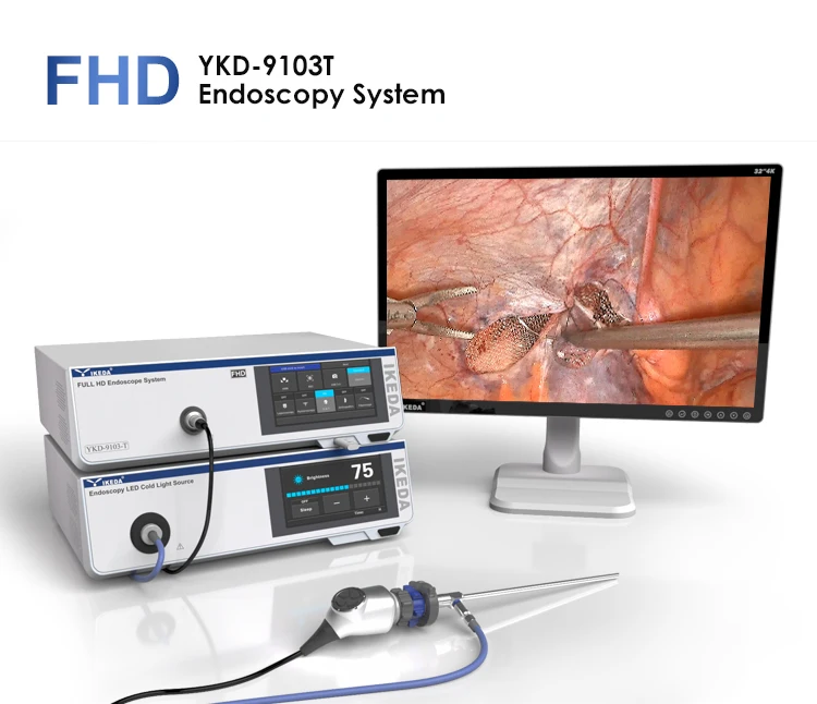 YKD-9103T IKEDA endoscopic camera for ENT stroboscope