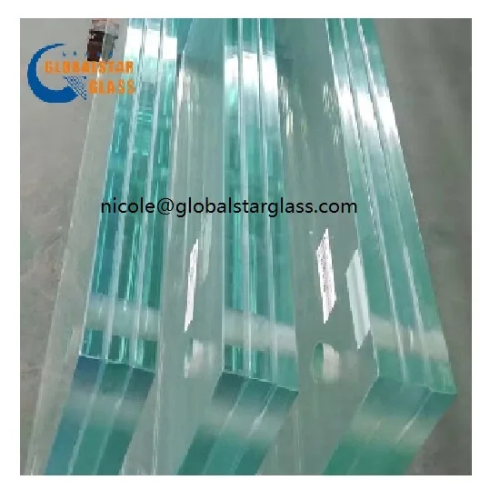 bulletproof laminated glass panel price for sales high quality custom safety toughened laminated bullet proof building glass