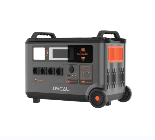 Oscal Power Max 6000 портативная электростанция 57600 кВтч 120 В/240 В Вт умная Батарея управления приложением удлиняющая PM6000