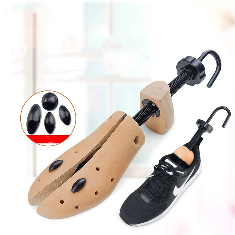 Manufacturer Custom Design Multi-sizes Lotus Wooden Shoe Tree Spring For Leather Shoes