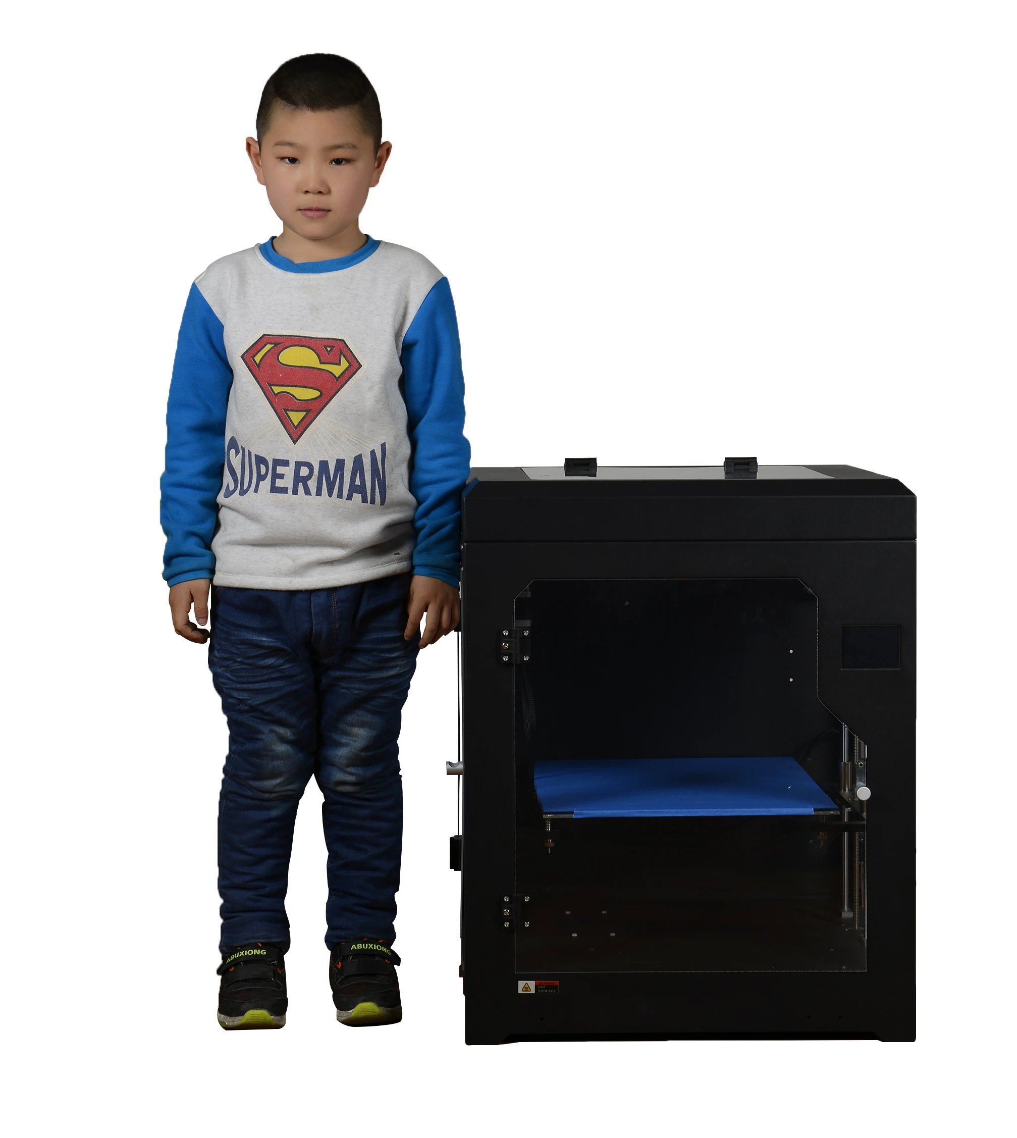2020 New Luminous character 3D printer and newest 3d printer manufacturers for 3D printing with 300x300x400mm 3D printing size