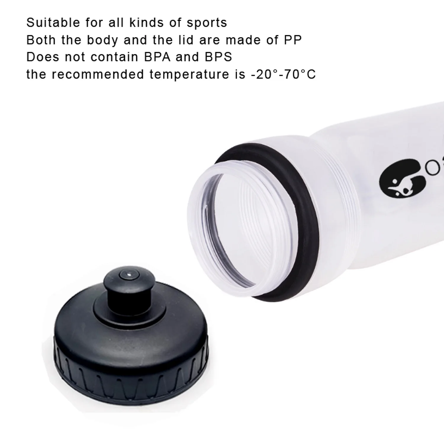 ARMEEGO   CE standard 750ml Cycling/Bike/Bicycle plastic cycling bottle eco-friendly sport bottles bike water bottle