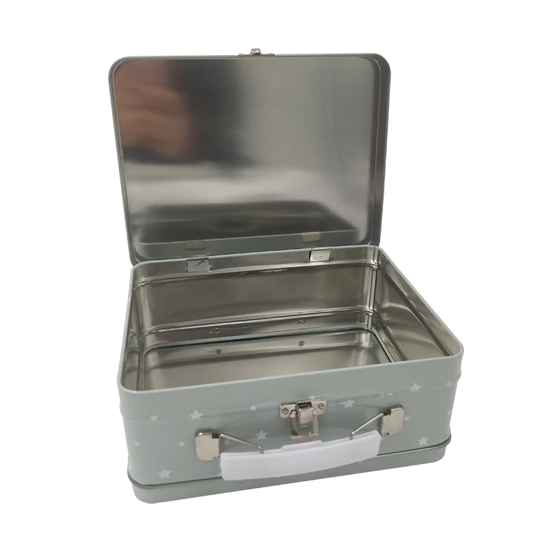 tin box lunch cookie rocket stove  tin boxes