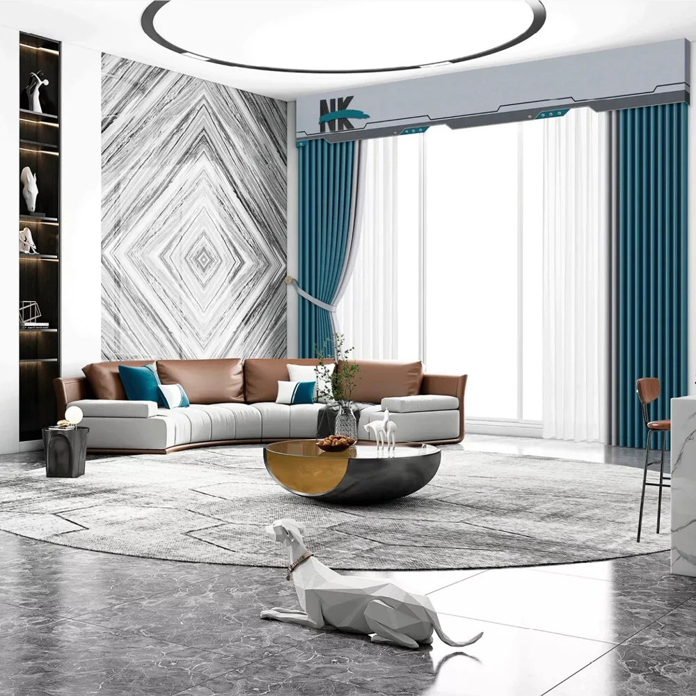 Heavy-duty Blackout Silk House Curtains for Bedroom