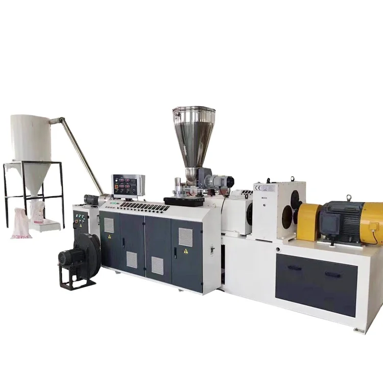 PVC Pelletizing Machine Plastic Recycling Granulator Line