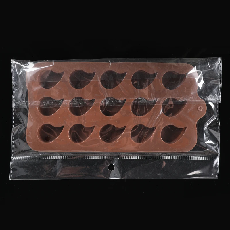 Droplet Shape Chocolate Molds 3D Candy Gummy Chocolate Silicone Mold Dessert Mold DIY Baking