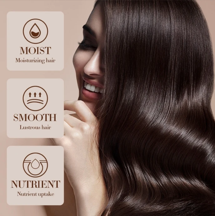 Coconut Moisturizing Hair Mask Improves Wrath, Softness, and Smooth Hair, Moisturizing and Repairing Hair Mask Wholesale