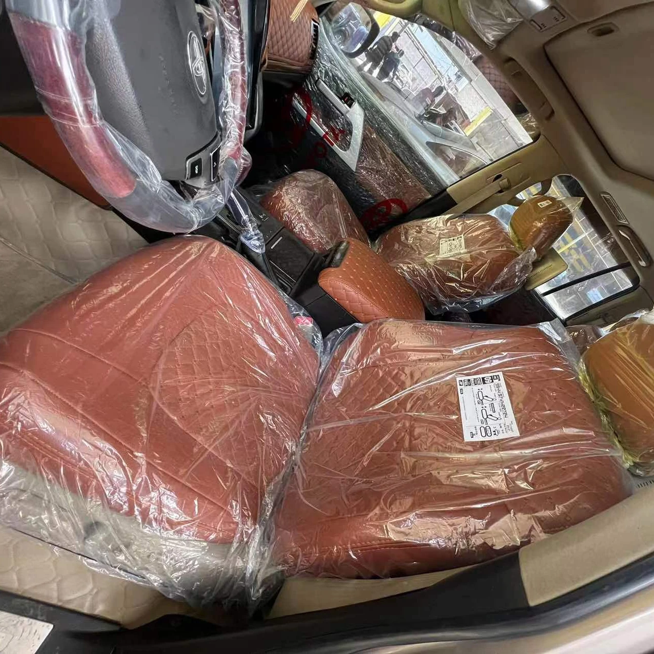 Factory Direct Sale Disposable Heavy Duty Plastic Car Seat Covers for Car automotive parts & accessories