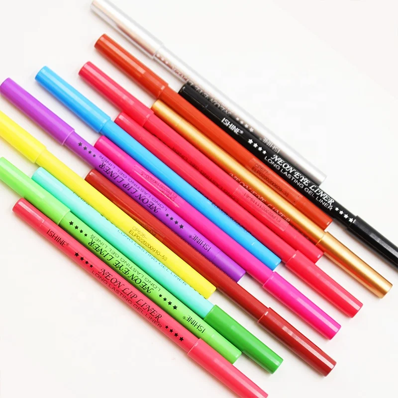 KAJAL -BLACK waterproof eyeliner auto pencil of eyeliner long-lasting multi-color gel eyeliner