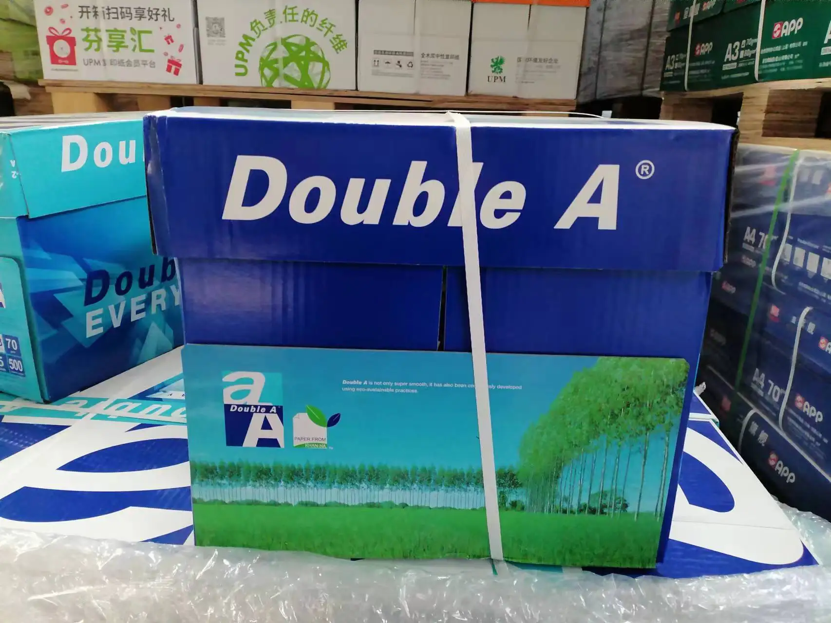 original Double A  A3  80GSM    BOX  A4 Paper Products available for sale at Low Factory Prices for Wholesale